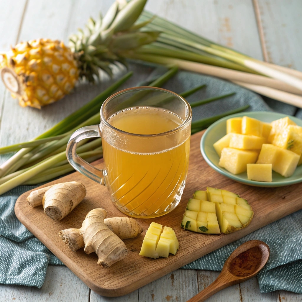 Top 5 Benefits of Costa Rican Tea Recipe for Weight Loss 6 Costa Rican Tea Recipe for Weight Loss served chilled with pineapple