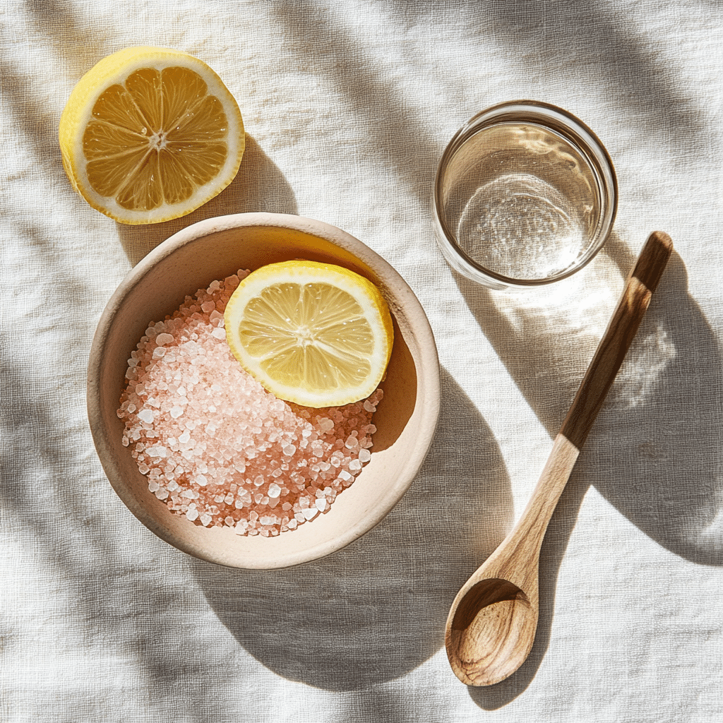 ingredients for pink salt weight loss drink