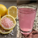 pink salt drink recipe infographic