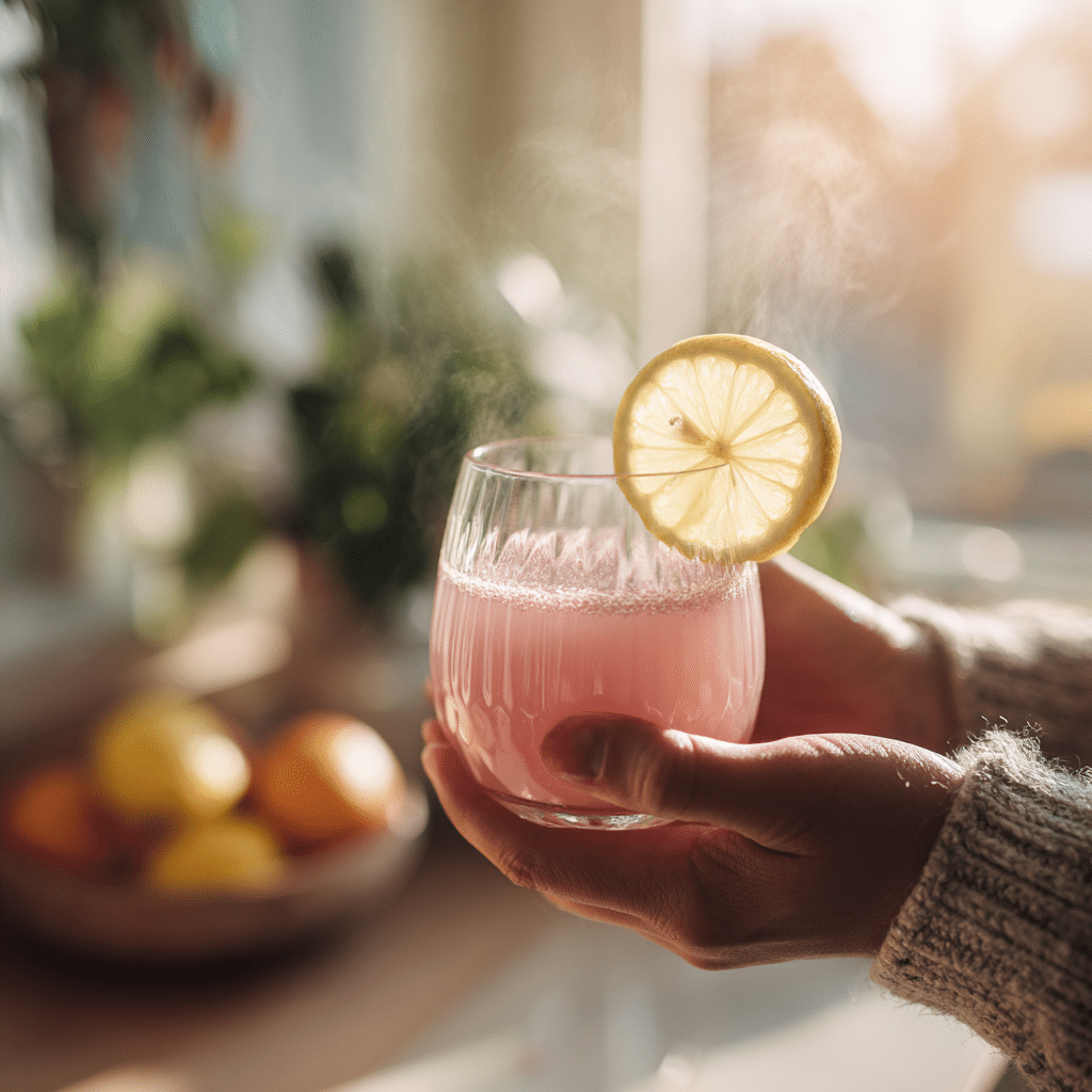 serving pink salt drink recipe for weight loss in morning