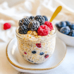 Low-Sugar Overnight Oats for Weight Loss: 1 Simple Habit That Melts Fat 7 Recipe card for low-sugar overnight oats for weight loss
