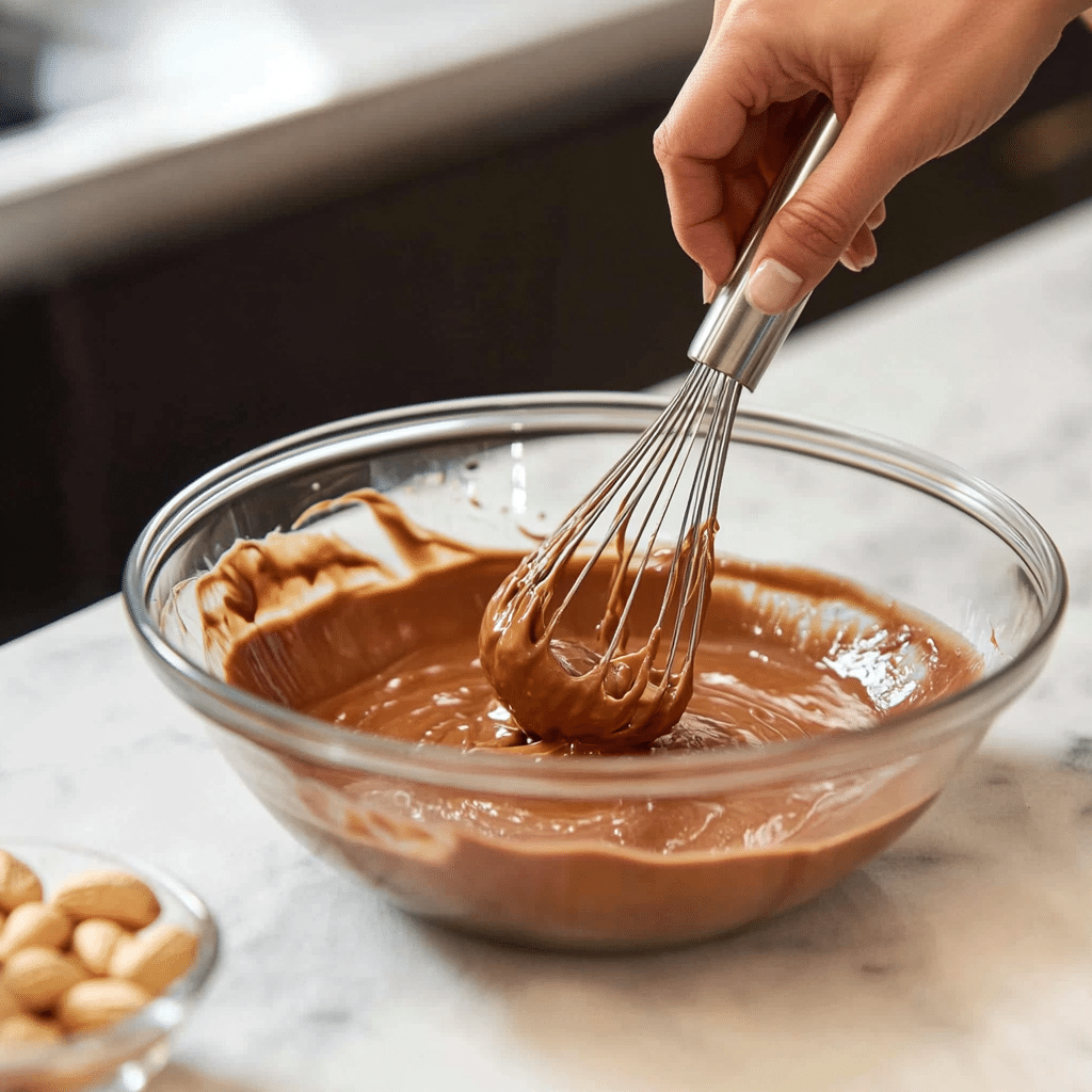 Peanut Butter Protein Overnight Oats: Powerful, Creamy, 5-Minute Fuel 8 Stirring oats into peanut butter protein mixture