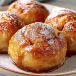 Simple caramel apple pie bombs with a delicious caramel drizzle