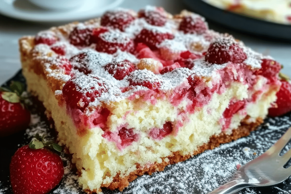 Strawberry Earthquake Cake 5 Strawberry Earthquake Cake
