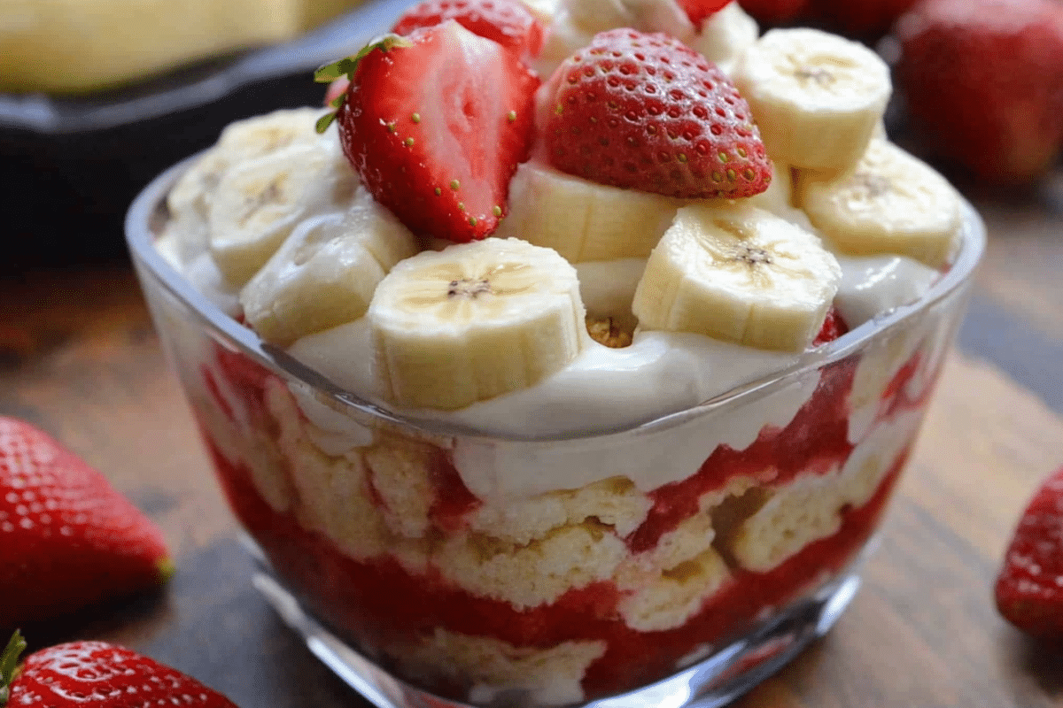 Strawberry Banana Pudding Dream