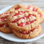 Delicious Strawberry Crunch Cookies with a perfect blend of flavors and texture