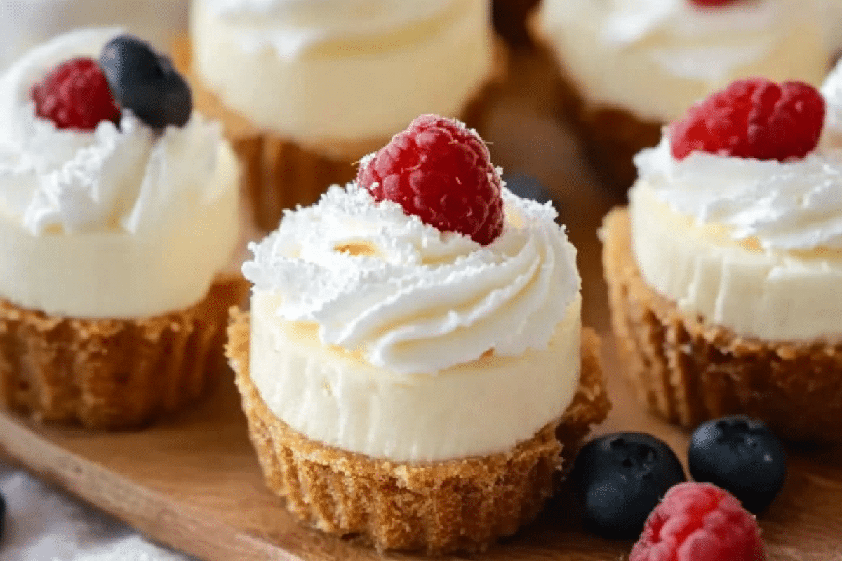 Mini Cheesecakes 6 Mini Cheesecakes