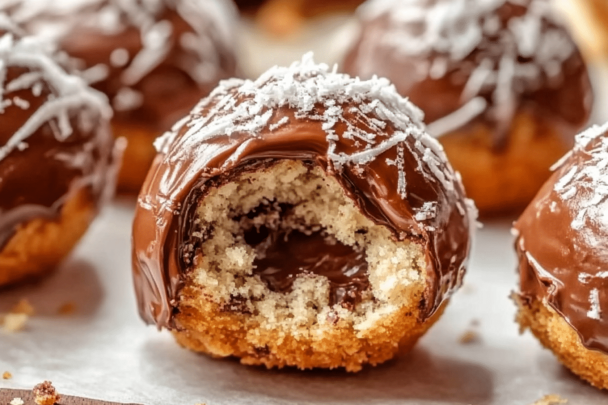 Baked Nutella Bombs 6 Baked Nutella Bombs