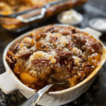 Pumpkin Pecan Cobbler Recipe with Cinnamon and Cloves