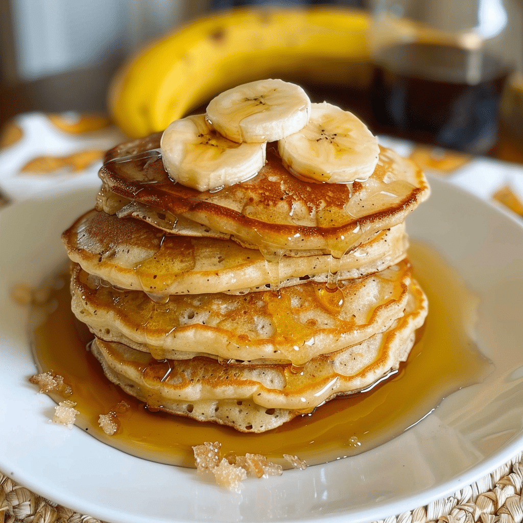 Brown Sugar Banana Pancakes: Sweet and Flavorful Fluffy Breakfast Delight