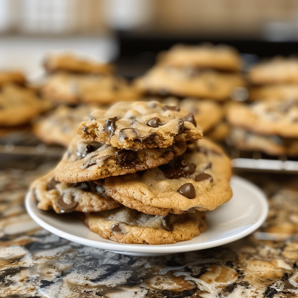 Soft and Chewy Chocolate Chip Cookies