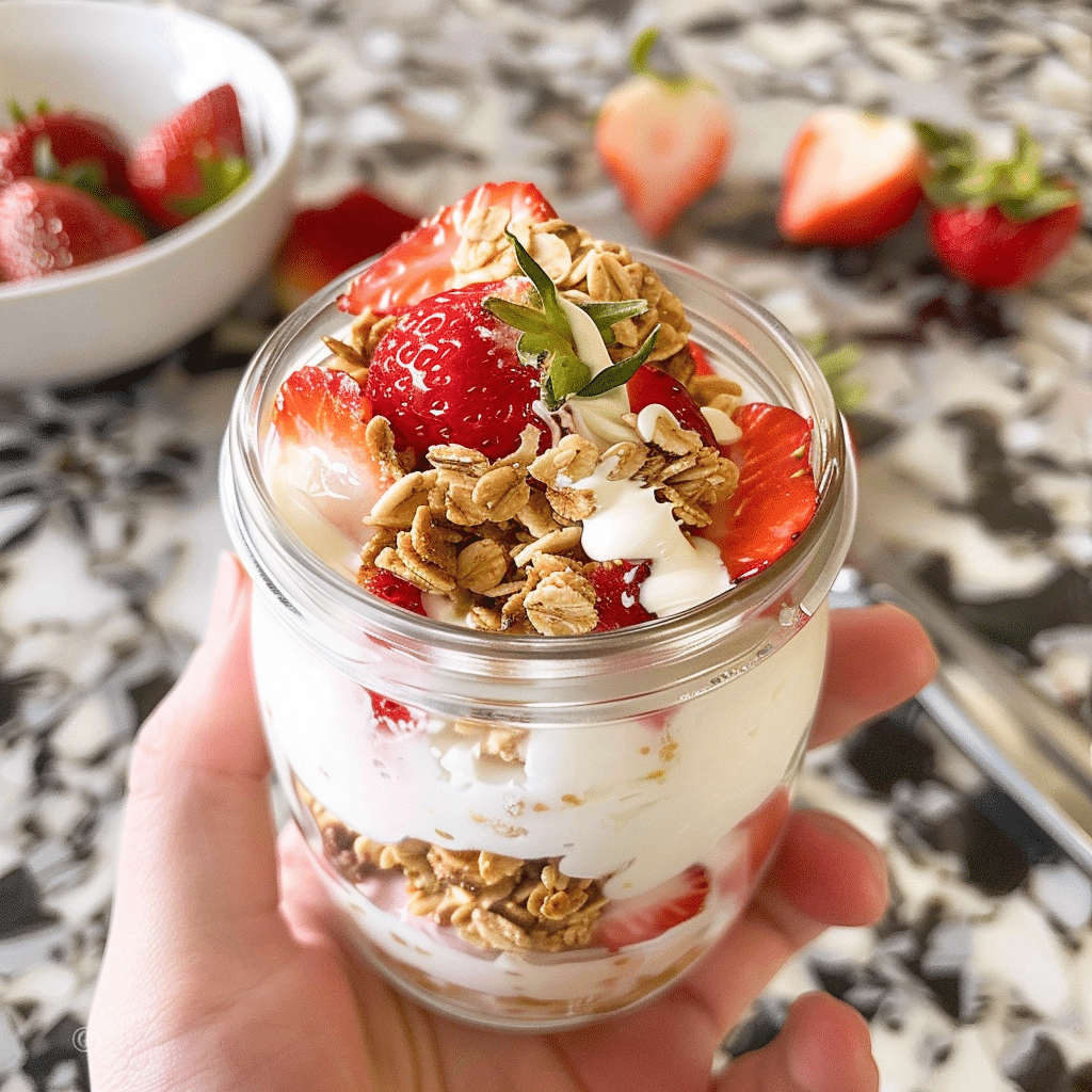 Strawberry Yogurt Parfait: A Layered Treat
