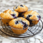 Easy Blueberry Muffins Recipe with Perfect Fluff