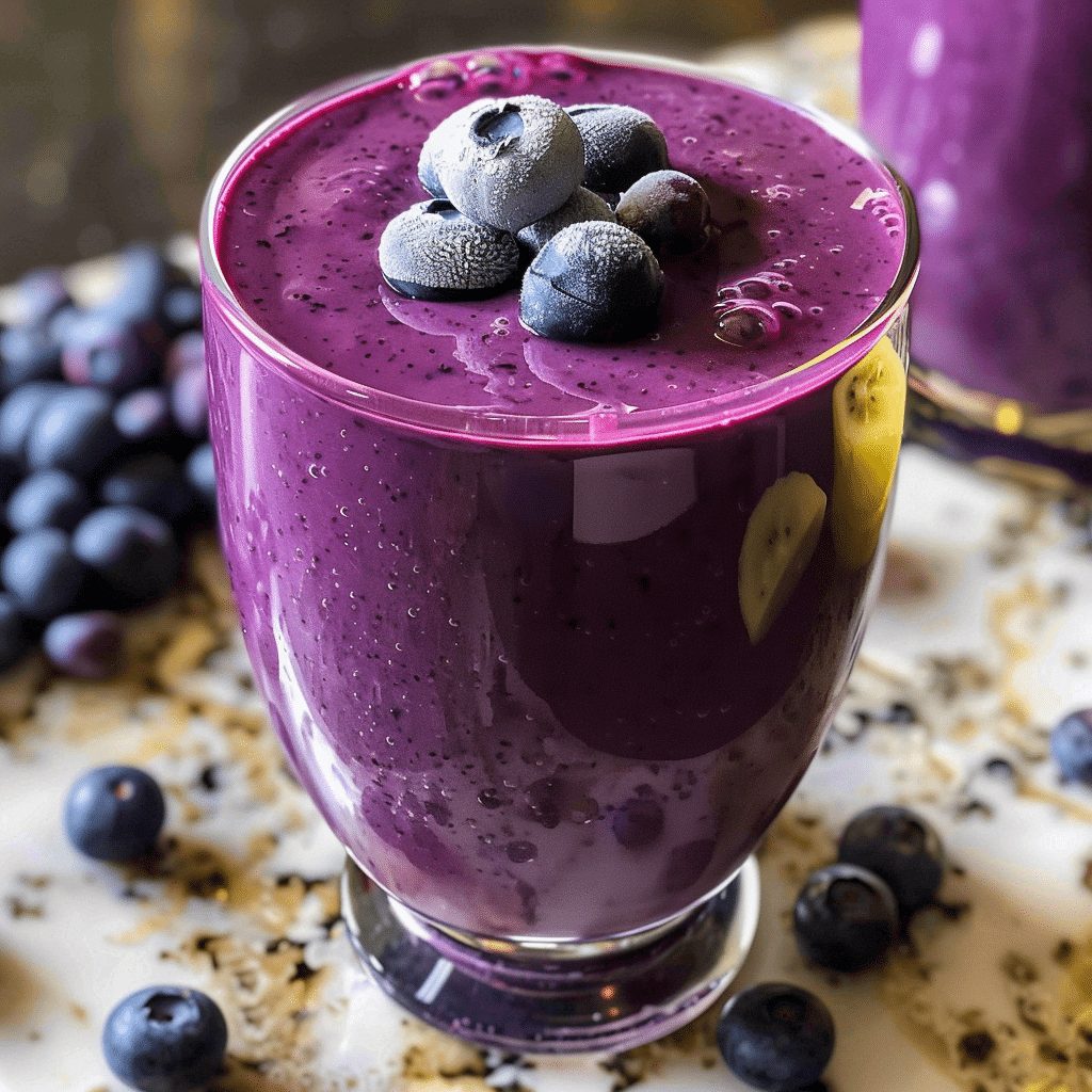 Best Blueberry Smoothie with 10 Amazing Benefits