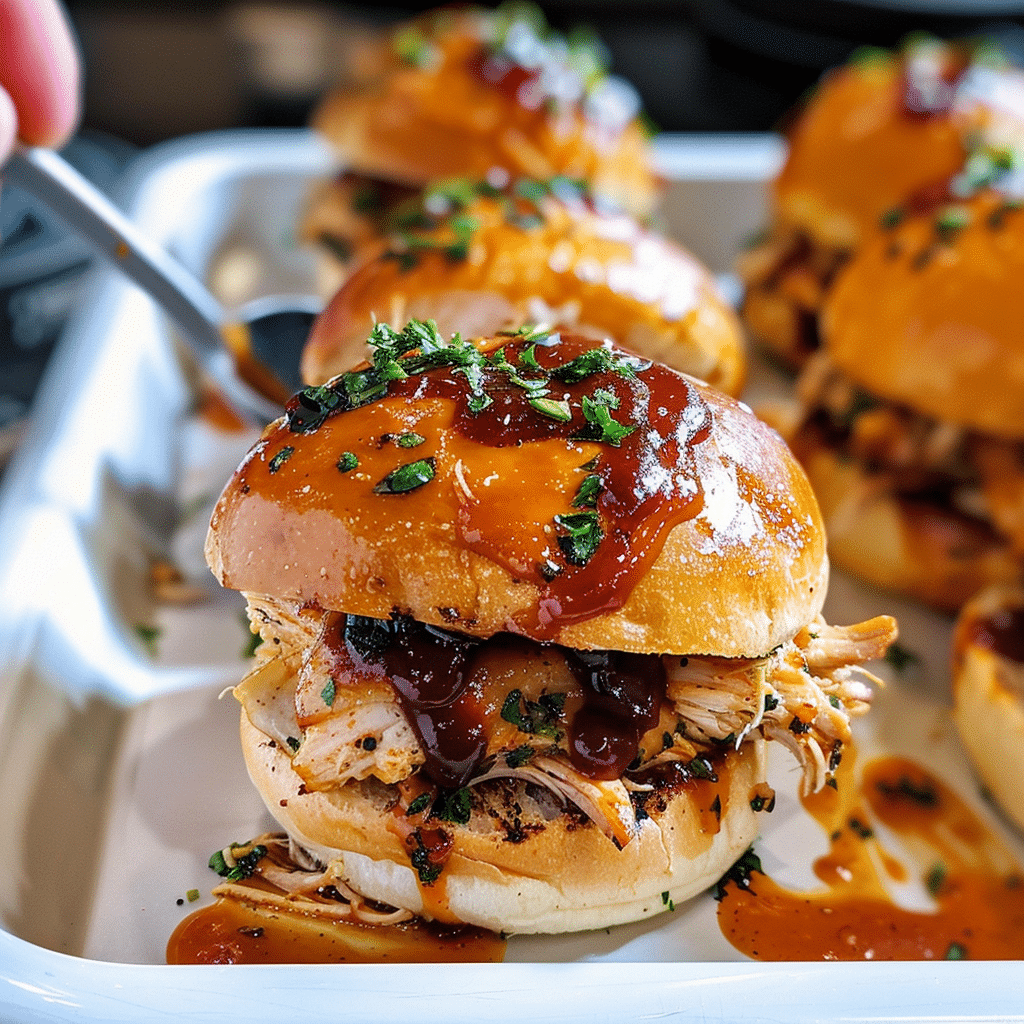 BBQ Chicken Sliders Recipe
